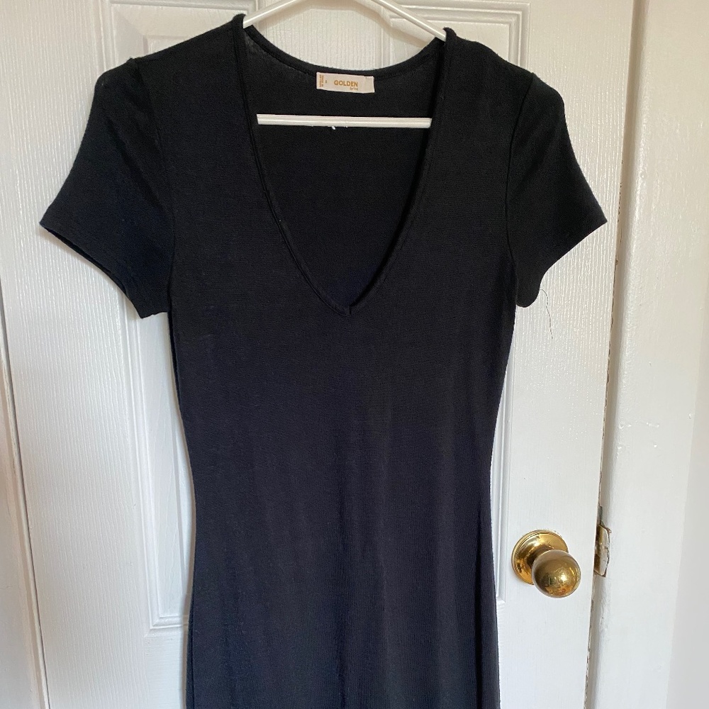 Wilfrid black tshirt dress